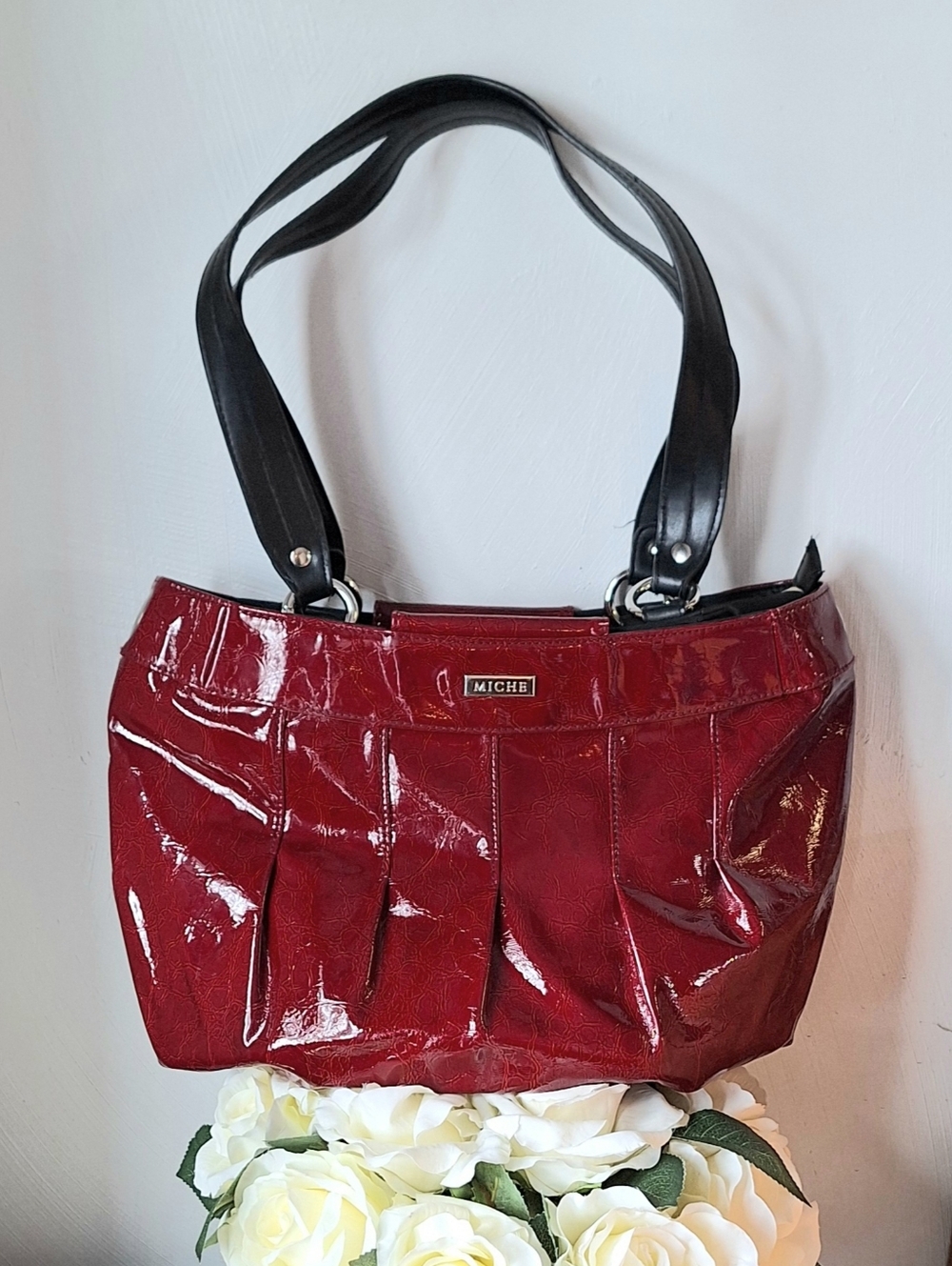 Miche "Monica" Demi Shell-Retired& Base Bag, Candy Apple Red